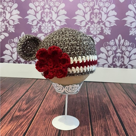 Crochet Sock Monkey Inspired Hat - Picture 3 of 5